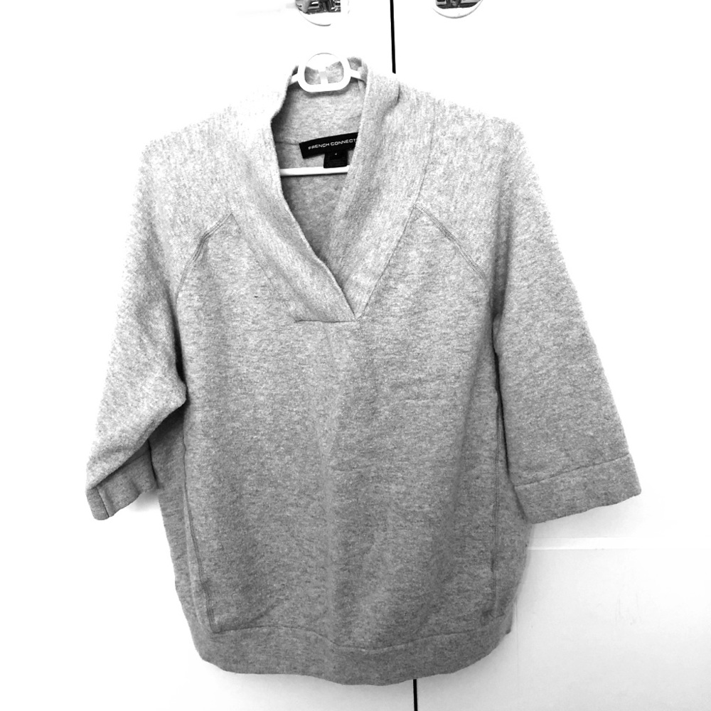 **CLOSET CLEAN**French Connection Gray Sweater